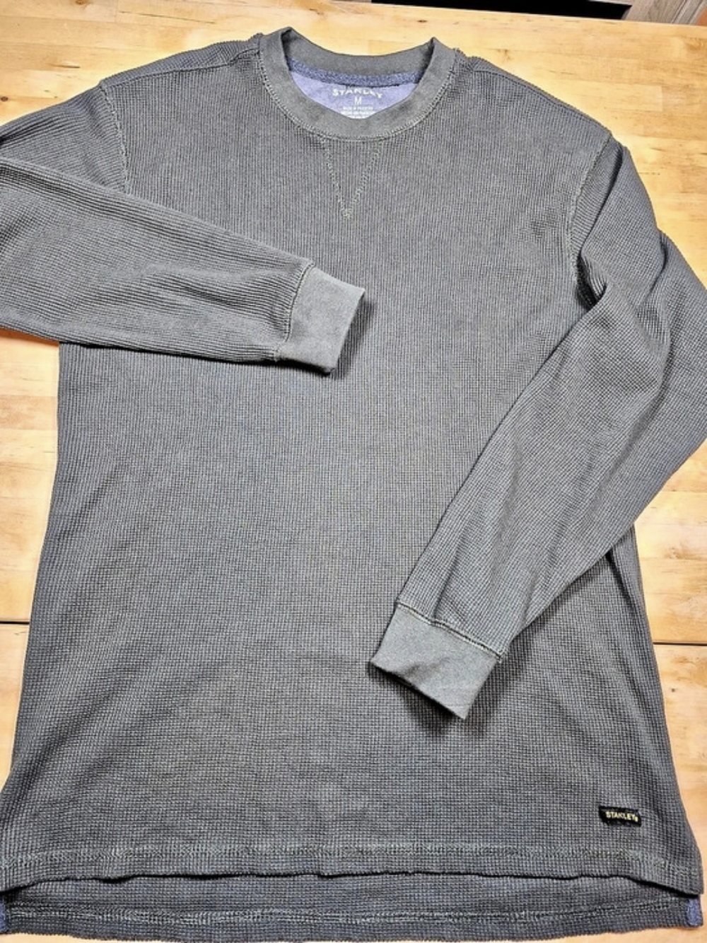 Stanley Men's Green Long Sleeve Thermal Size Medium